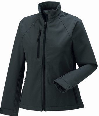 Giacca in softshell donna grigio titanio